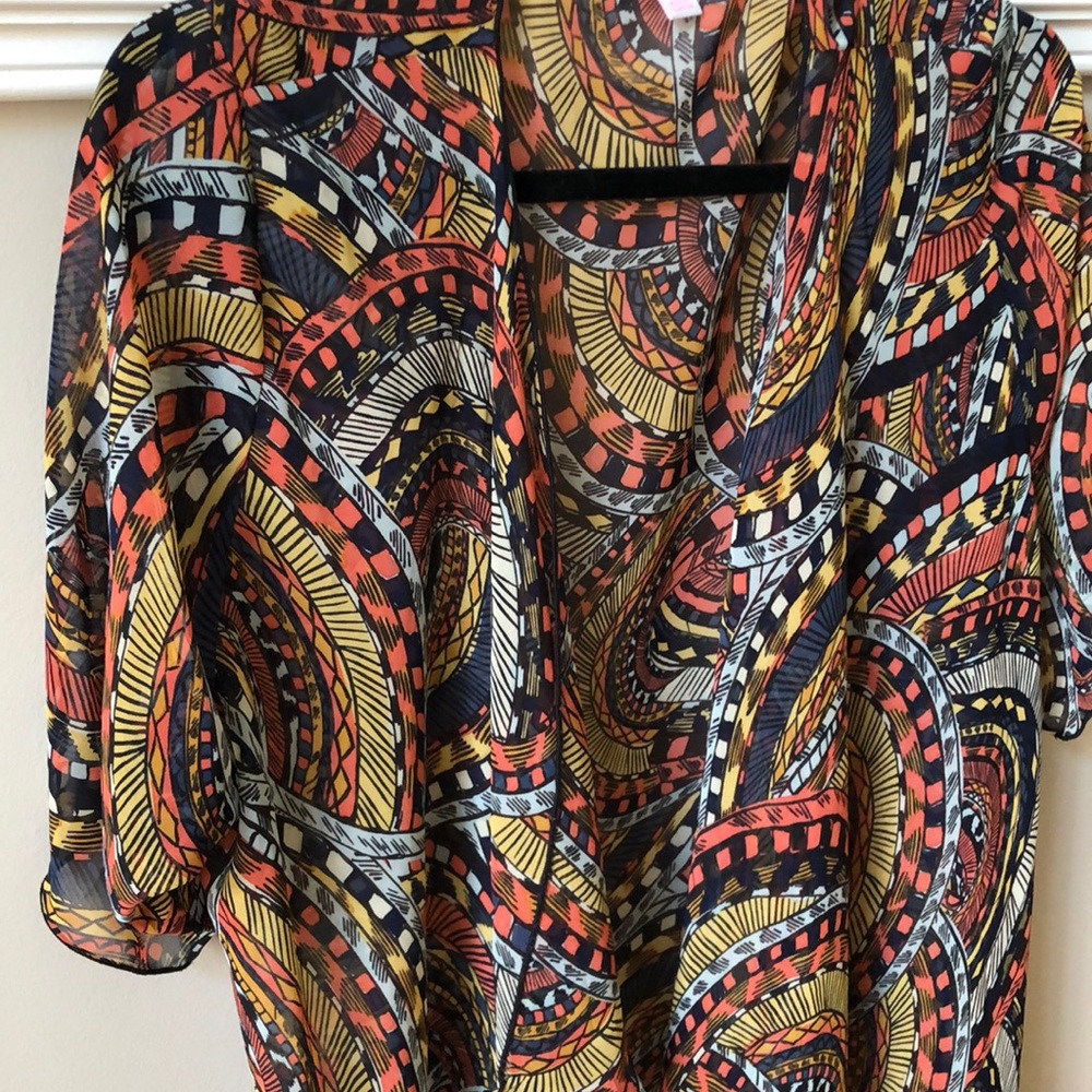 LuLaRoe Shirley Kimono Swim Cover